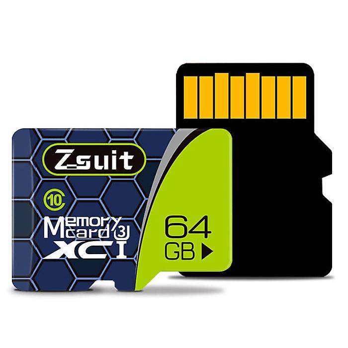 Zsuit 64GB High Speed Cl10 TF(Micro SD) Memory Card
