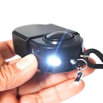 Mini PIR Infrared Motion Sensor Detector Alarm – 120dB Wireless Portable Home Security, Battery Operated, For Travel, Camping, & Office Protection