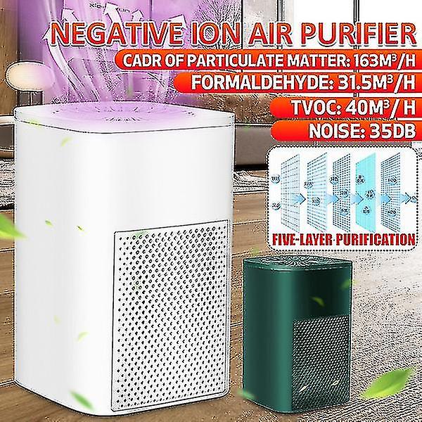 Air Purifier With Light Disinfectant To Eliminate Germs 3 In 1 Filter For Large Rooms