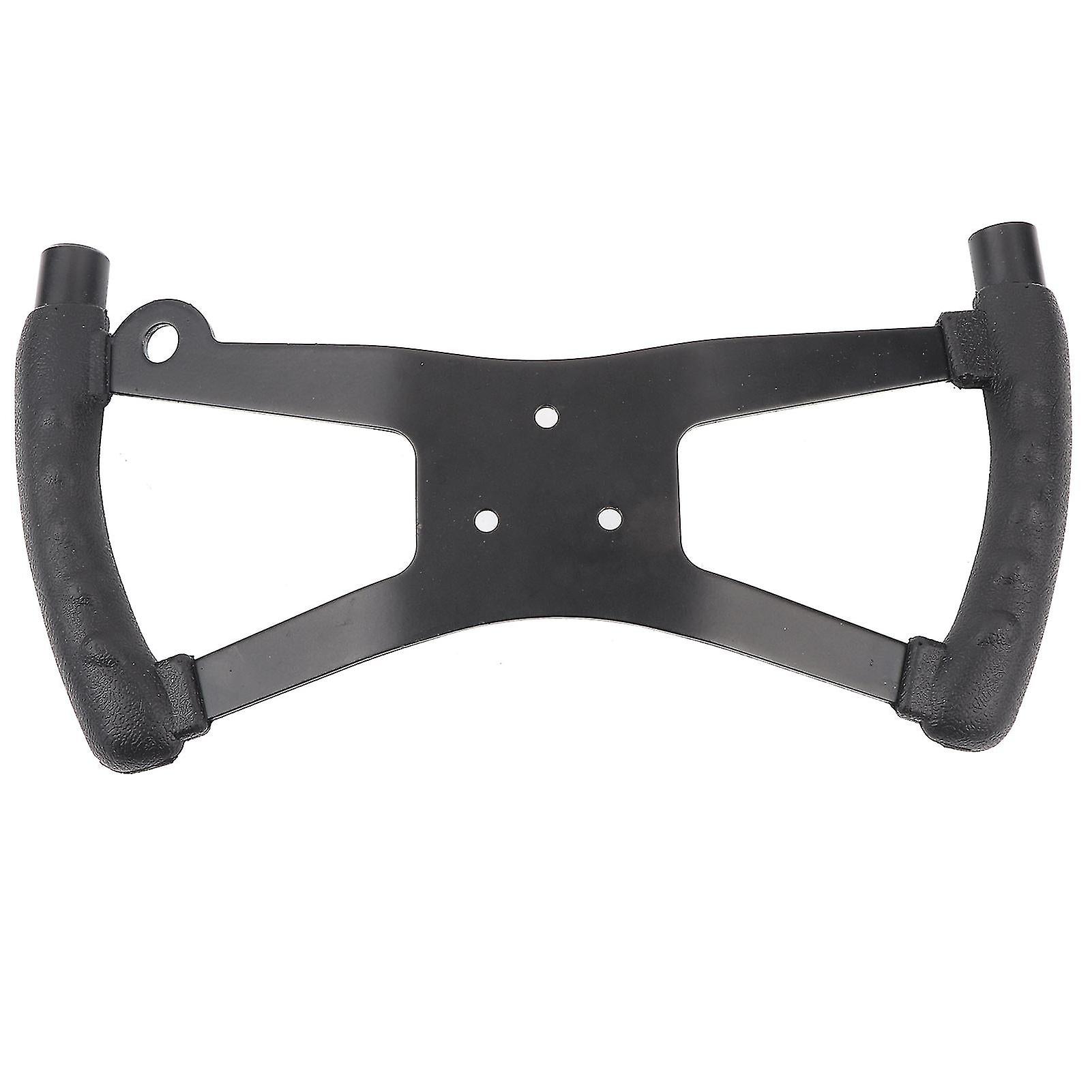 H Style Steering Wheel Black For Racing Kart Go Cart Auto Modification  Accessory