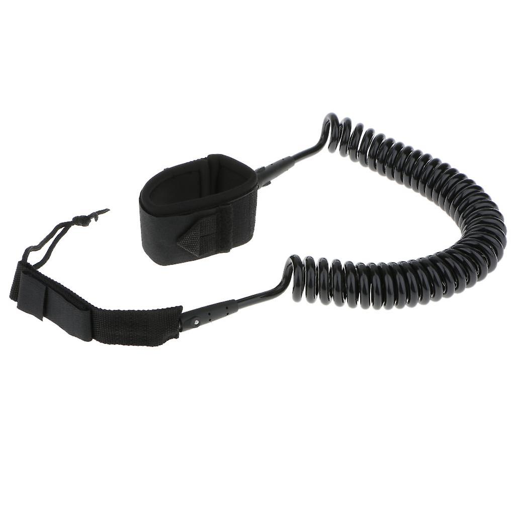 10' Coiled Stand Up Paddle Board Leg Leash SUP Surfboard Ankle Cuff Tether