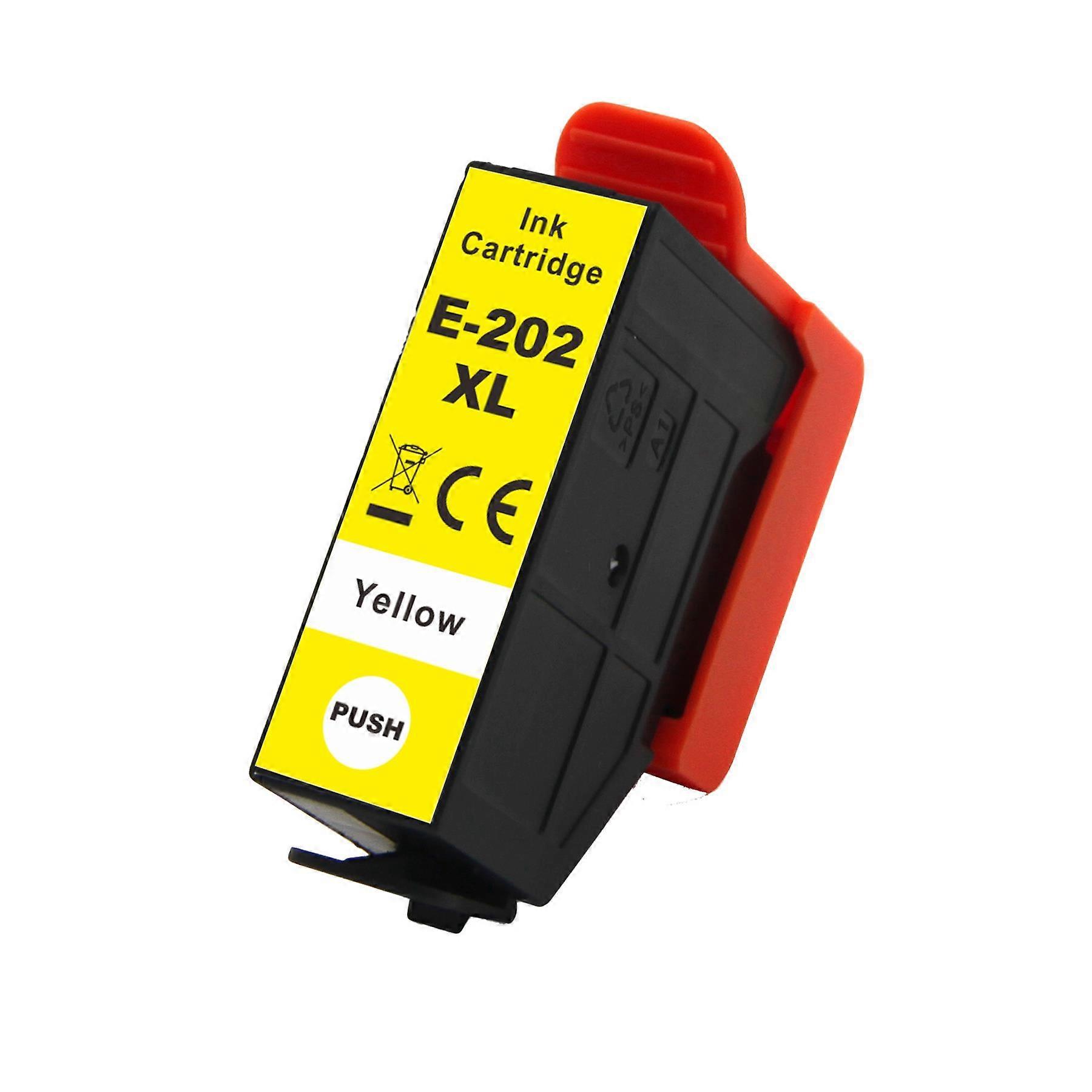 1 Yellow Ink Cartridge to replace Epson 202XLY Compatible/non-OEM from Go Inks
