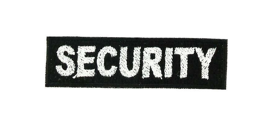 Patch Ecusson Brode Backpack Security Securite Thermocollant