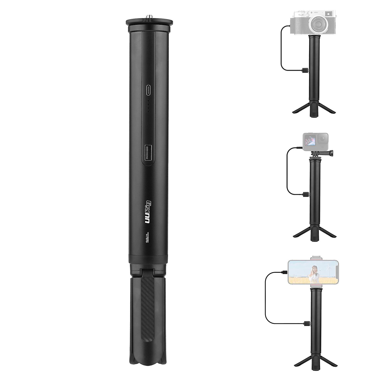 Extendable Power Bank Hand Grip 4800mah Large Capacity Charging Grip