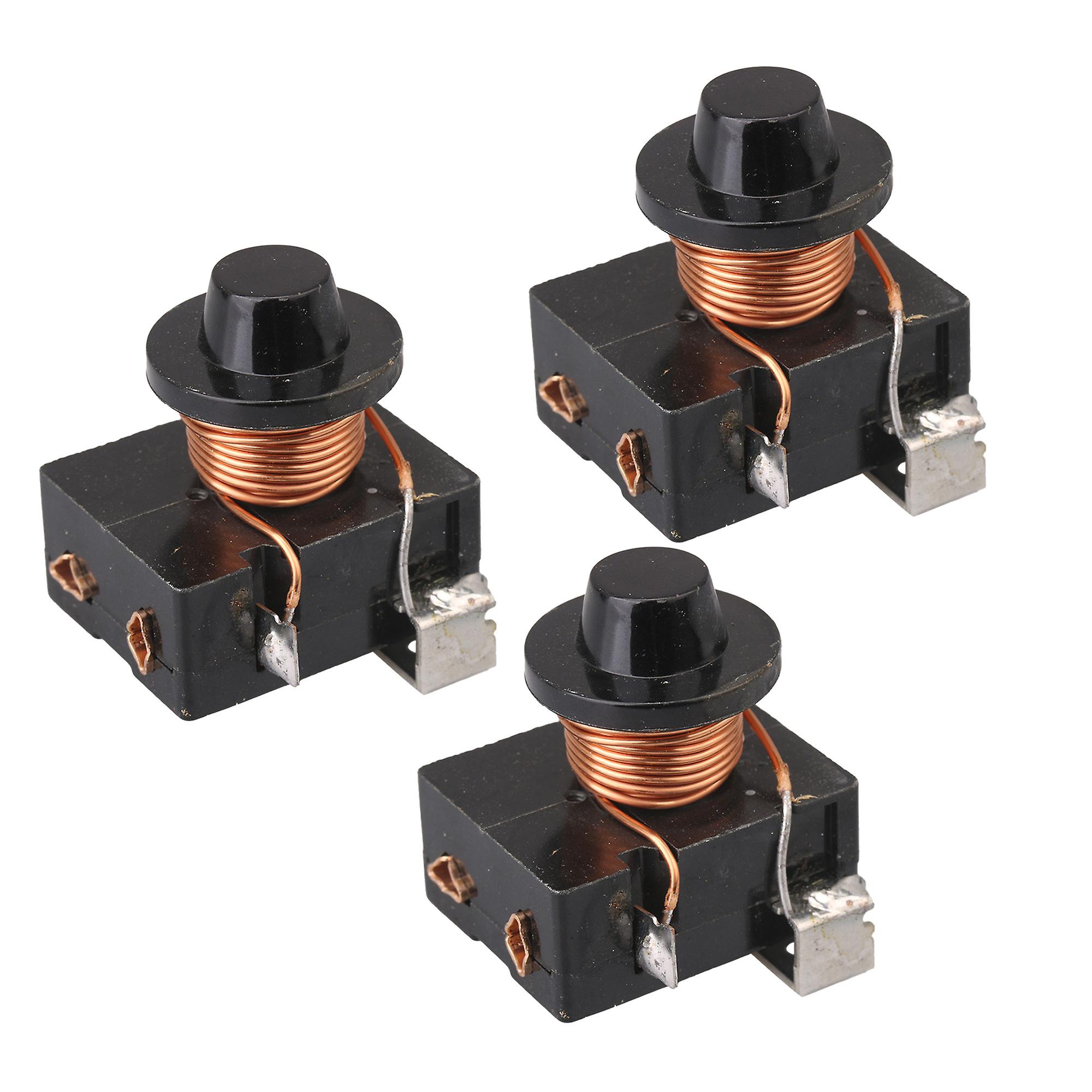 3 Pcs Refrigerator Freezer Accessory Compressor Relay Starter 375W