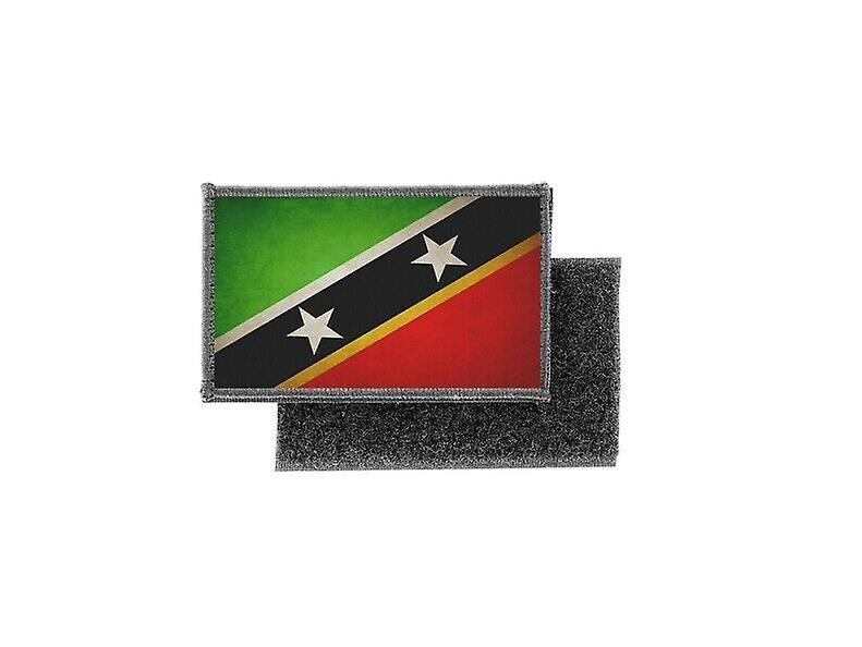 Patch ecusson prints vintage badge flag st st kitts and nevis