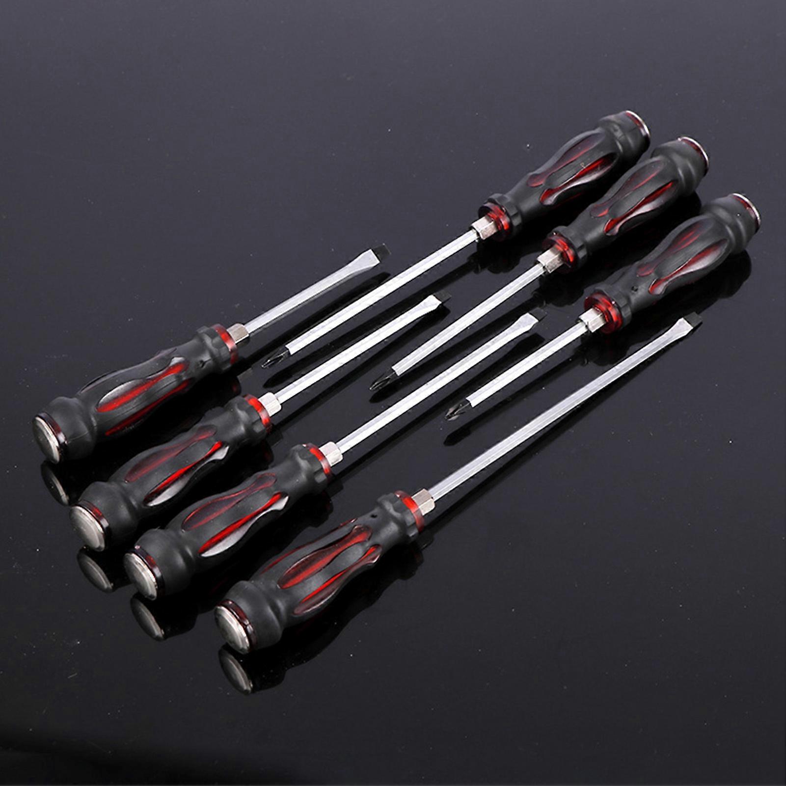 7Pcs Screwdriver Set High Strength Hardness Multifunctional Comcompatible withtable Hand Feeling Magnetic Screwdriver 7Pcs