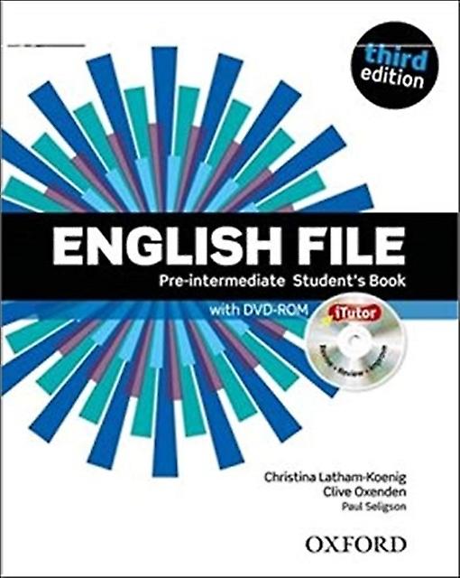English File Preintermediate Students Book Paperback Book
