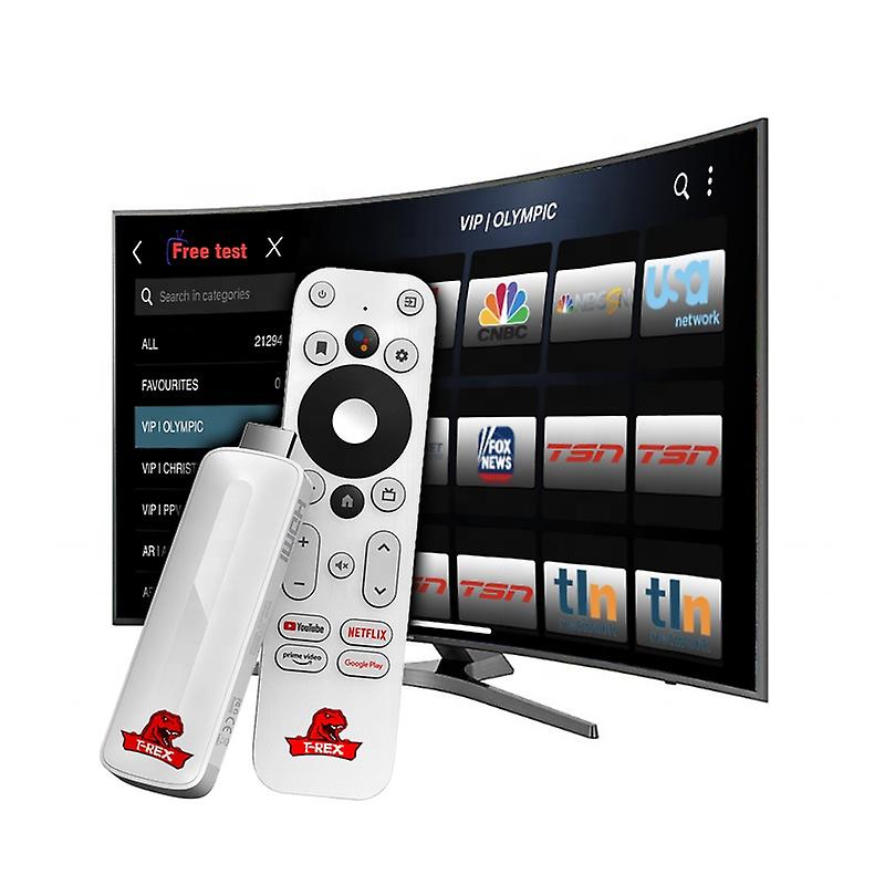 2024 Smart TV Box Verdens bedste service TREX 4k ip M3U gratis test Android 11 set-top box