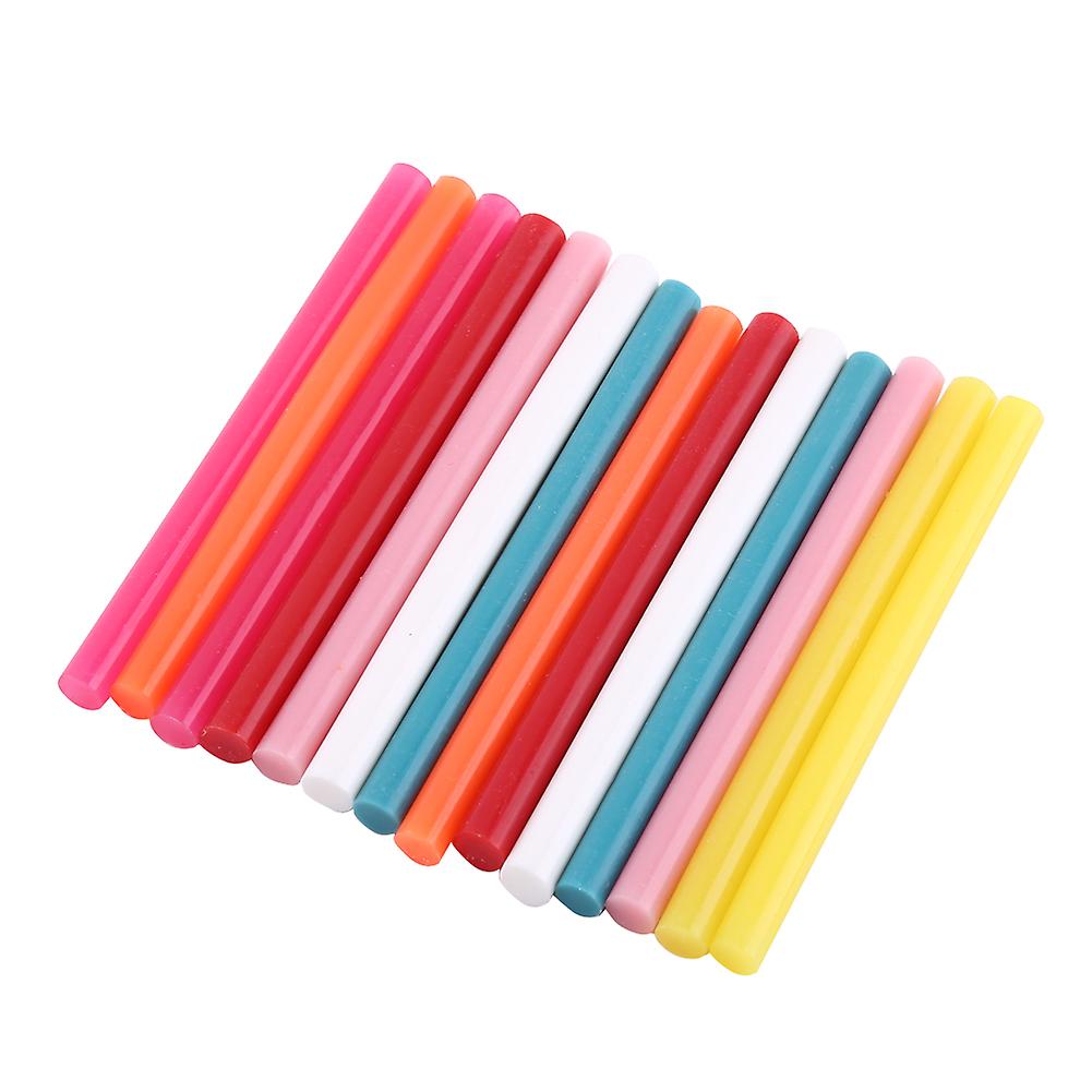 14-pack Assorted Color Hot Glue Sticks Kit for DIY Projects 7*100mm