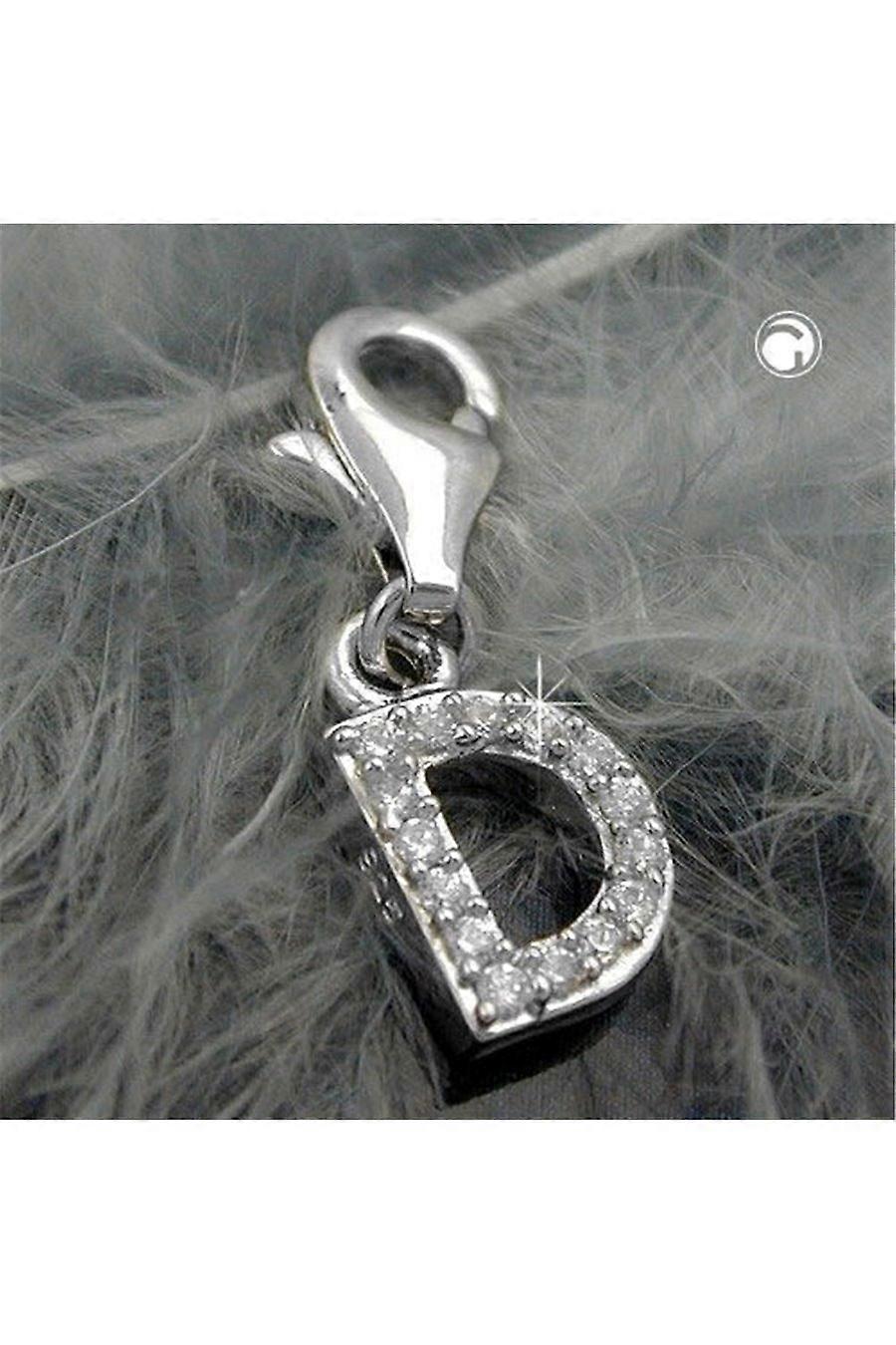Pendant Charm Letter D Silver 925 - Gl90889