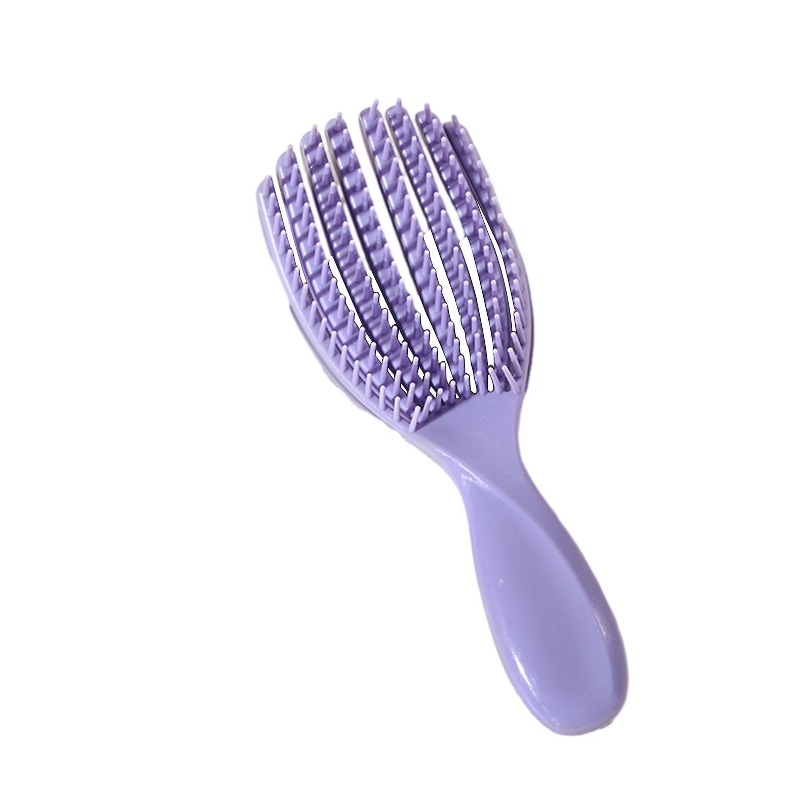 Plastic Shell-Shape Hollow Comb Anti-Static Scalp Massager Combs for All Hair Types