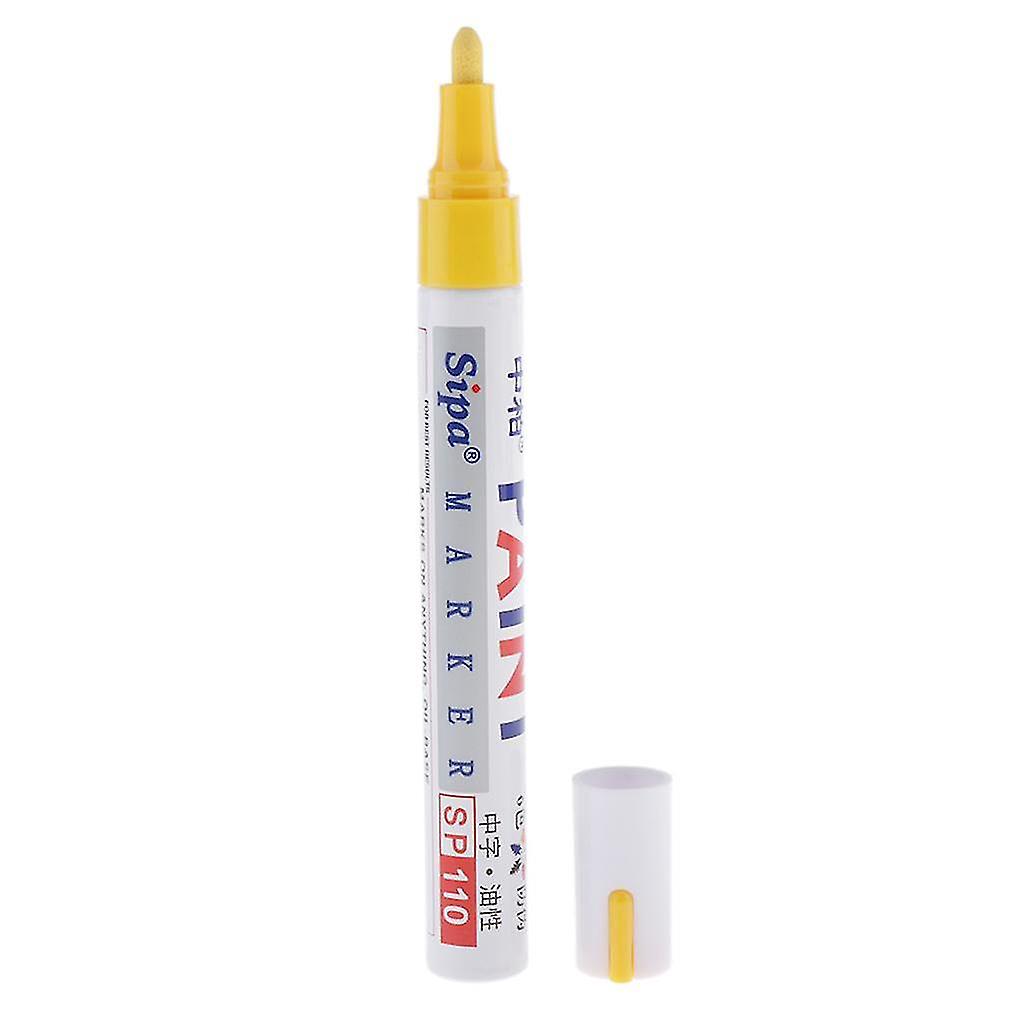 Wasserdichter permanenter Lackmarker Stift Reifen Metallmarkierung Acrylstifte Schwarz