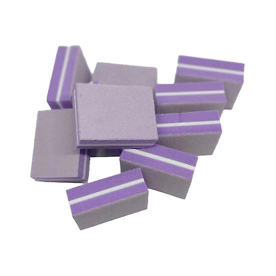 50Pcs / Bag Nail File Mini Multi-function Sponge Manicure Tools Buffer Blocks for Nail