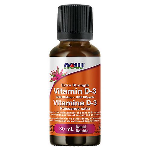 Vitamin D-3 Extra Strength,1,000 IU,30 Ml by Now