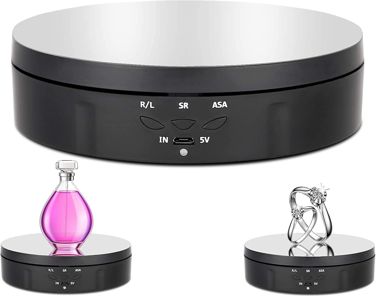 Motorized Rotating Display Stand,360 Degree Rotating Display Stand,3 Speeds,3 Display Angles