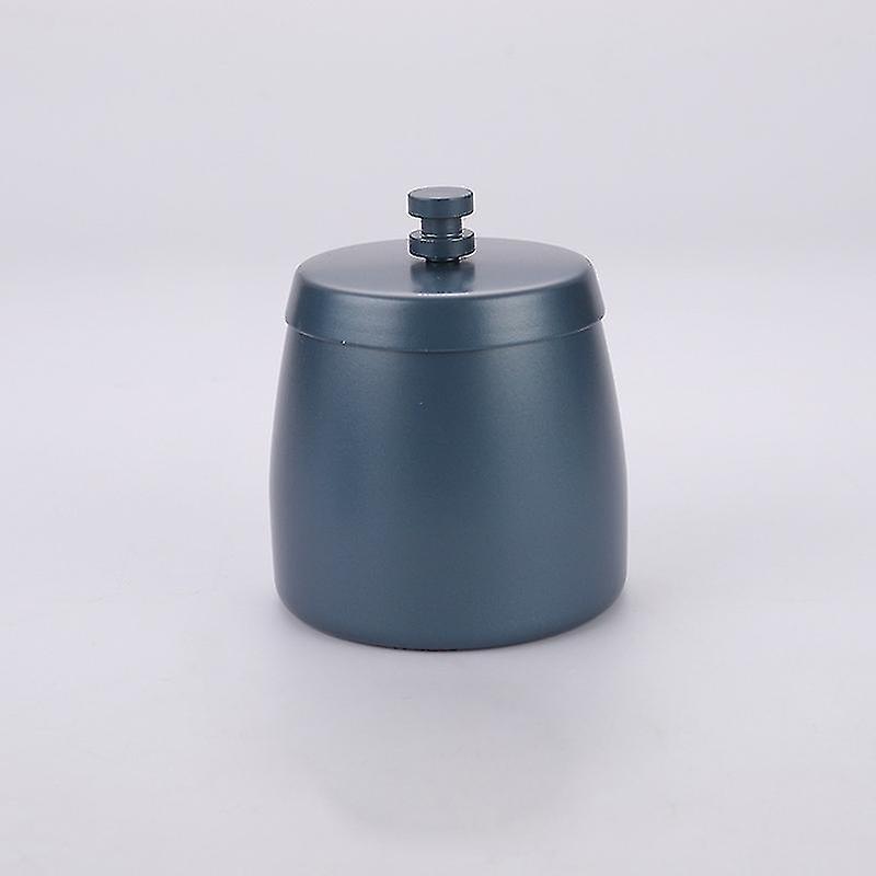 Stainless Steel Indoor/outdoor Ashtray With Lid-blue