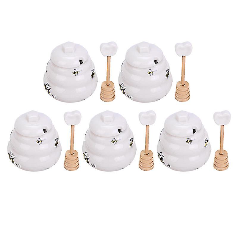 5pcs Honey Pot