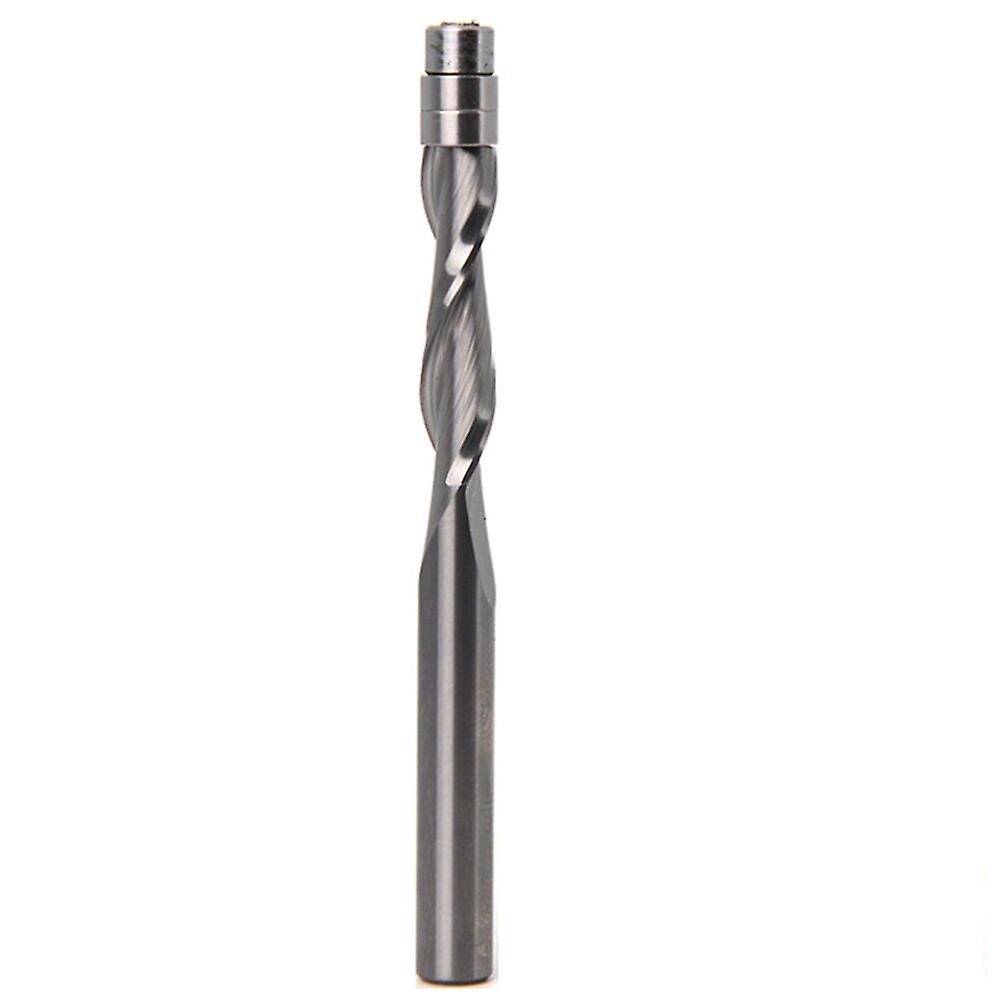 6Mm 1/4 Inch Shank Milling Cutter Solid Carbide-tipped Cutter End Mill Cnc Router Bit Woodworking Tool
