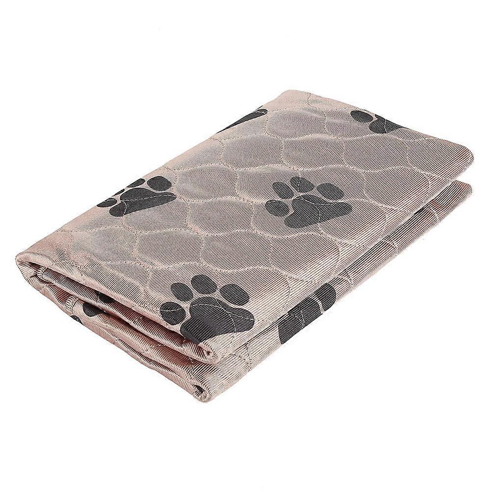 Reusable Waterproof Dog Pee Pad Mat M 70x80cm Red 1600ml Absorbent