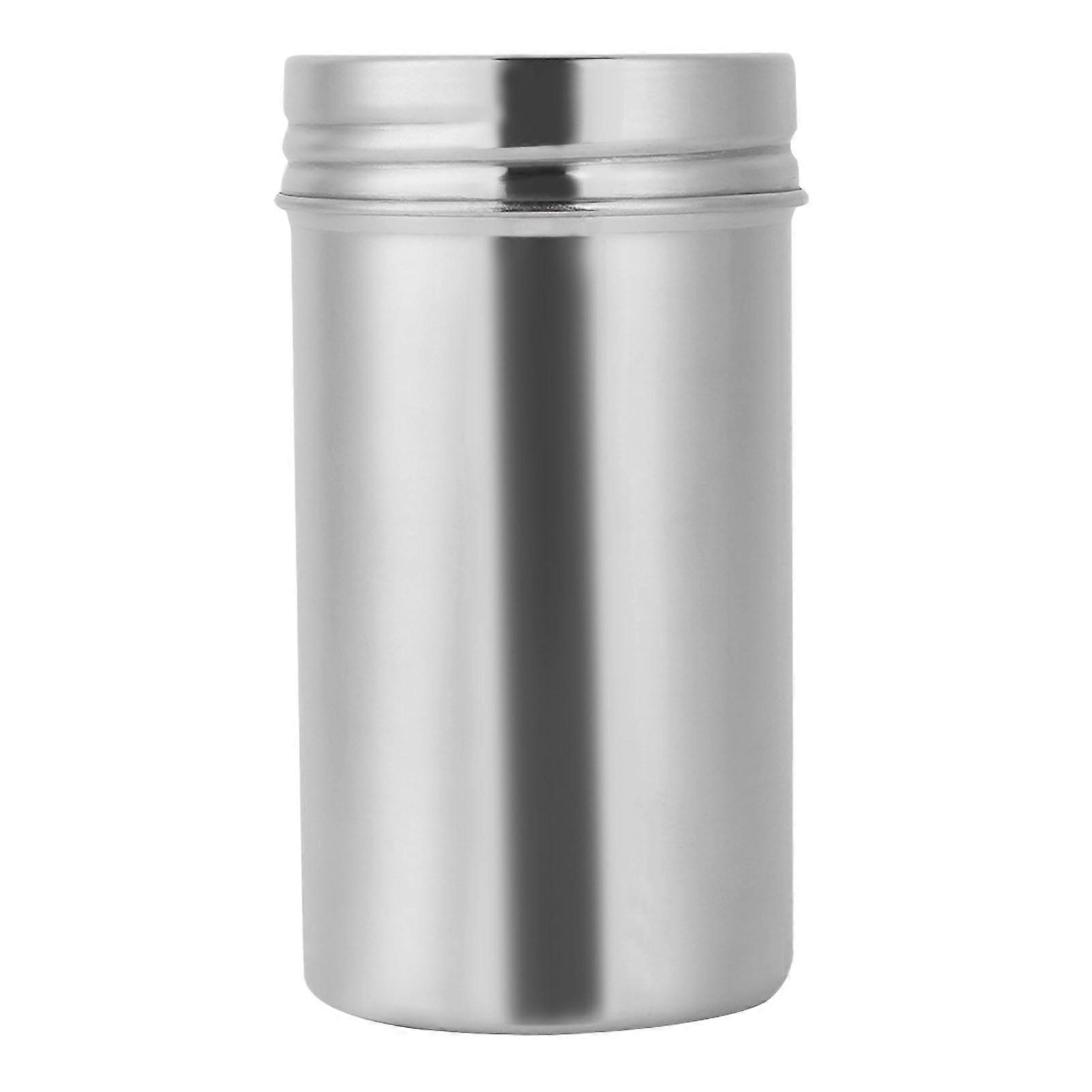304 Stainless Steel Sealed Storage Jar Portable Coffee Bean Tea Container Large