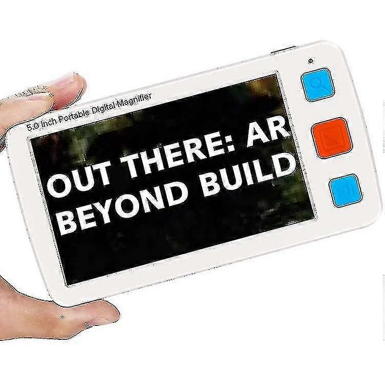 5 Inch portable electronic vision aid reading newspaper magnifying glass reader