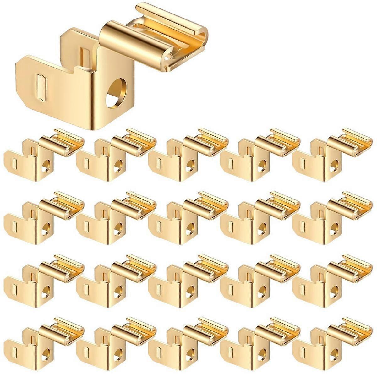 25 Pcs Piggyback Spade Connectors Chair Terminal Quick Disconnect Electrical 3 Way Adapter