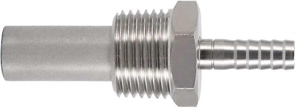 Stainless Diffusion Stone Oxygen Stone Quick Disconnect Inline Carbonation Aeration Homebrew Stone(0.5Micron)