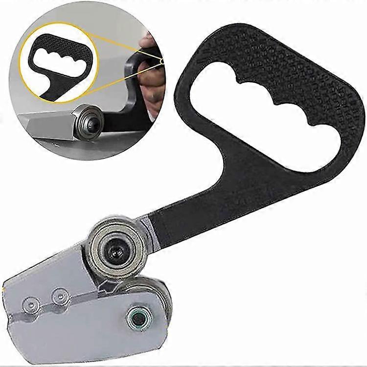 Multifunctional Tool Workshop Aluminum Iron Plate Hand Grip Cutting Tool (black) (1pcs)