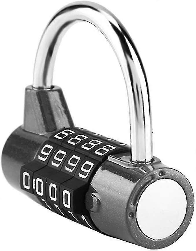 Door Password Lock, 4-digit Code Combination Padlock Security Password Lock