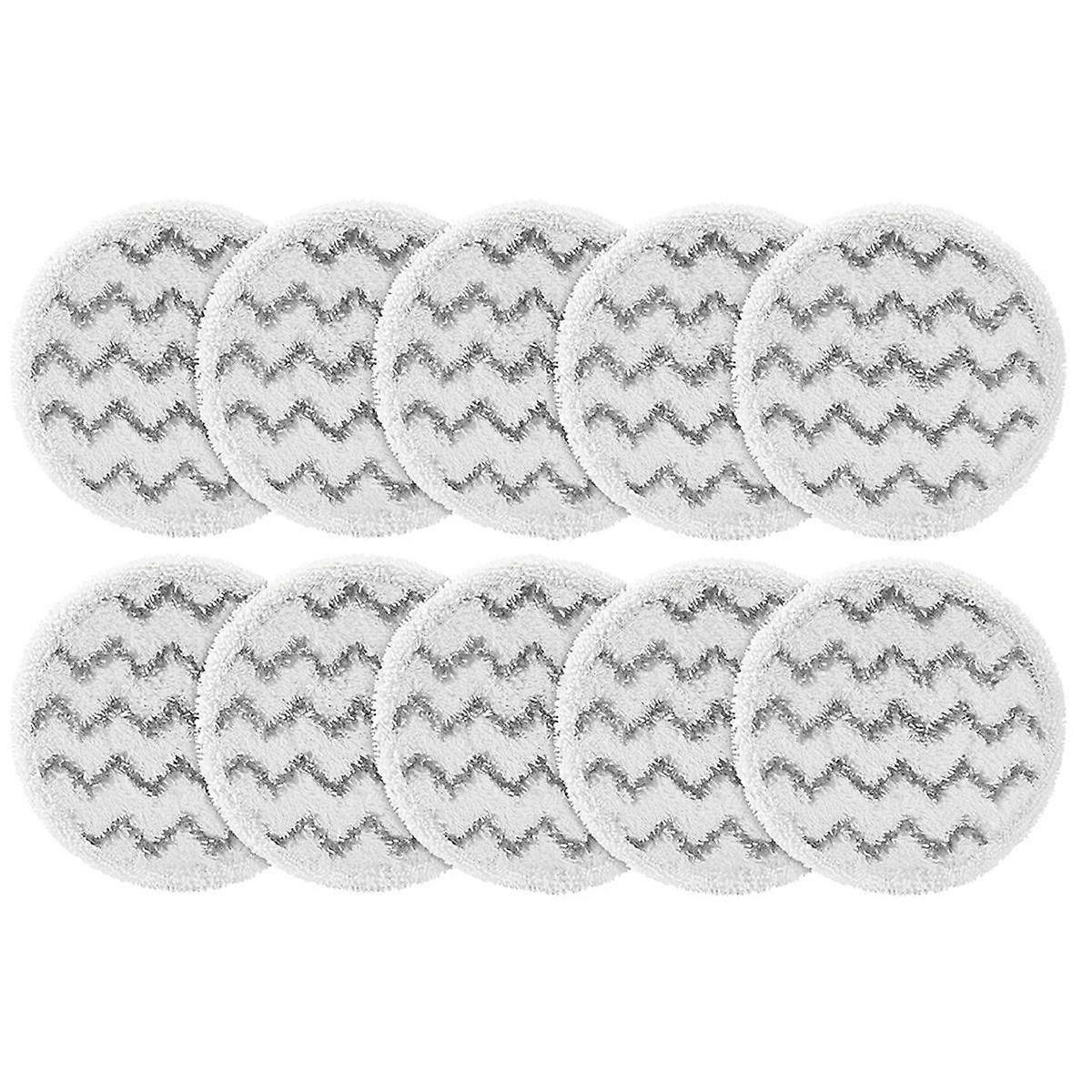 10Pack 3897A Rotating Mop Pads Replacement for SmartSteam Scrubbing Steam Mop 3897A 3712 3712W