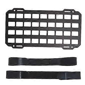 Organizador de Viseira Solar para Carro Preto Rack de Armazenamento Rígido Universal para Pequenos Itens Cartões Canetas Óculos de Sol