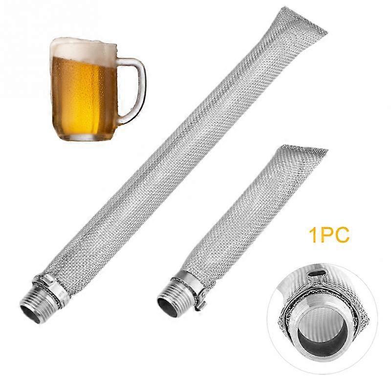Stainless Steel Beer Filter Brewing Kettle Bazooka Screen Reusable Multifunction Mesh Strainer Wine Thread Tun Home Tools