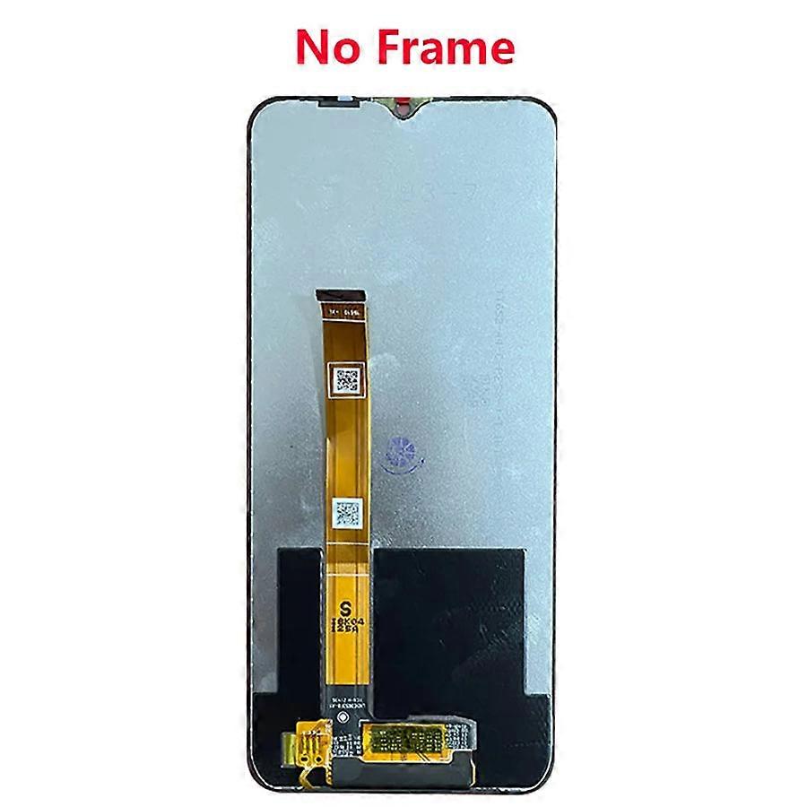 Tib 6.5'' New For Realme C21y Lcd Display Touch Screen Digitizer Assembly For Realme C21y Lcd With Frame Rmx3261, Rmx3263