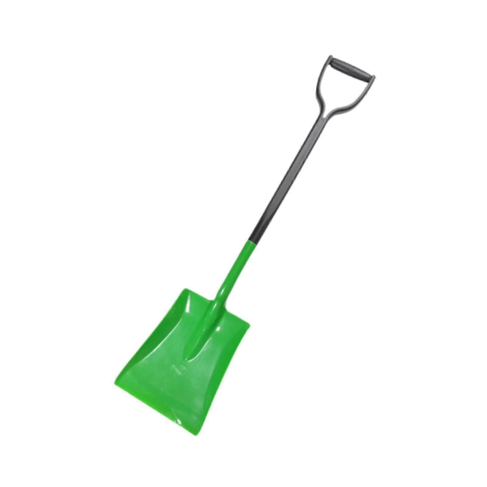 Multi Purpose PVC Shovel D Shape Handle 38.5inch Long for Agriculture Sturdy