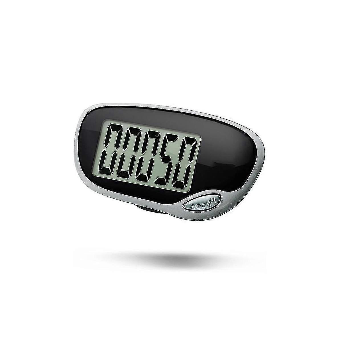 Walking pedometer, accurate pedometer with large display and belt clip