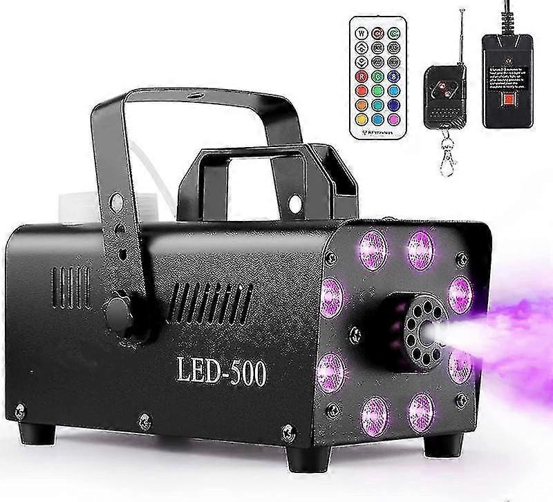 Med 13 farger LED-lyseffekter 500W og 2000CFM fogger
