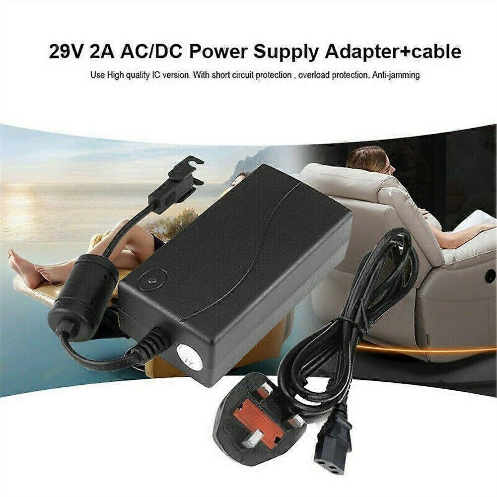 29V/AC/DC Power Supply Electric Recliner Sofa Chair Adapter Transformer ...