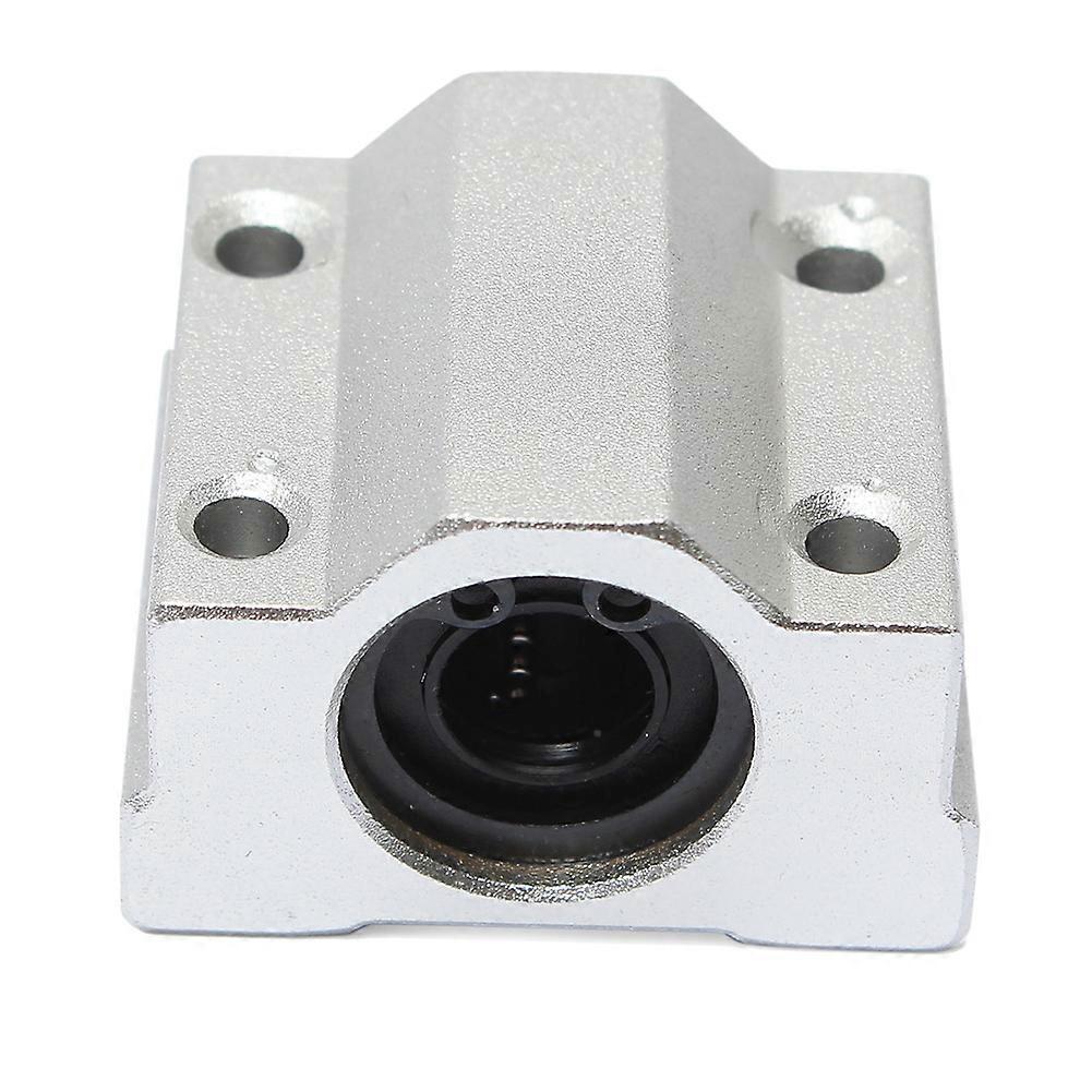 SCS10UU 10mm Linear Motion Ball Bearing Slide Bushing Block Silver
