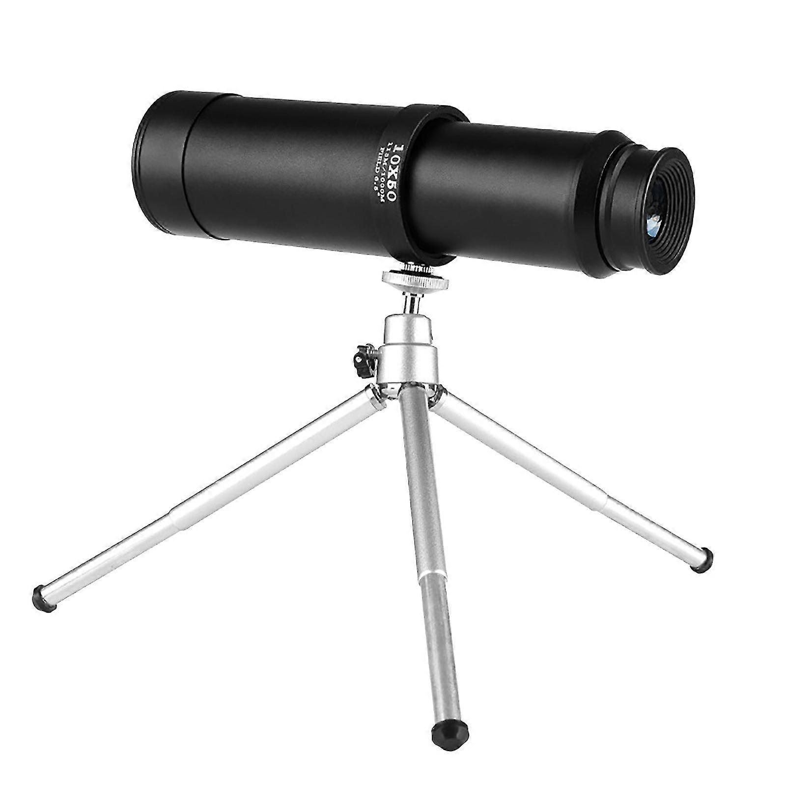 hd high magnification monocular telescopic 10x50 telescope