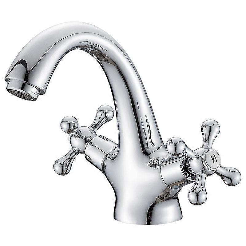 Bathroom and kitchen faucet, double control double handle double opening