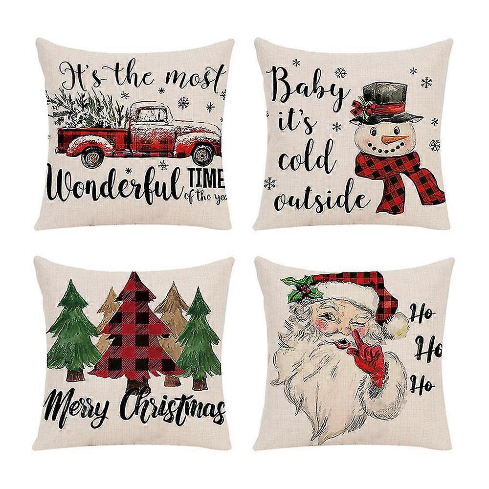 Christmas Pillow Cases, Home Decoration Items
