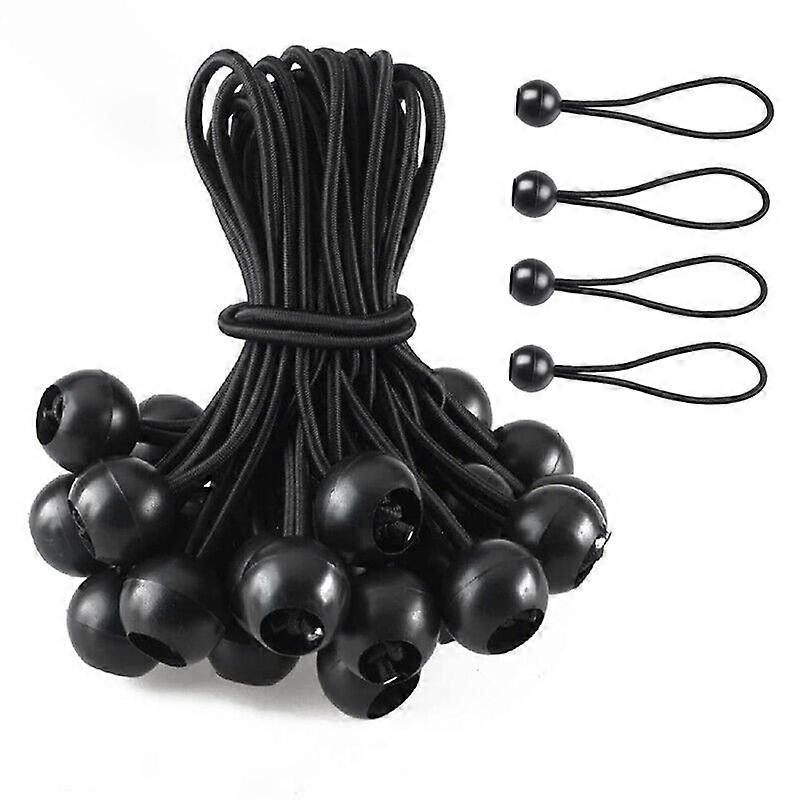 6 Inch Bungee Cord with Balls Reusable Heavy-Duty Tarp Ball for Canopy