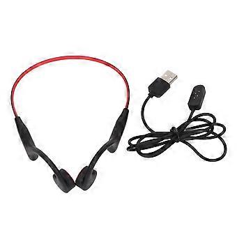 Bone Conduction Bluetooth Headphone Stereo IP68 Sweat Proof Open Ear Wireless Headset with Mic for Running Driving NO.7765