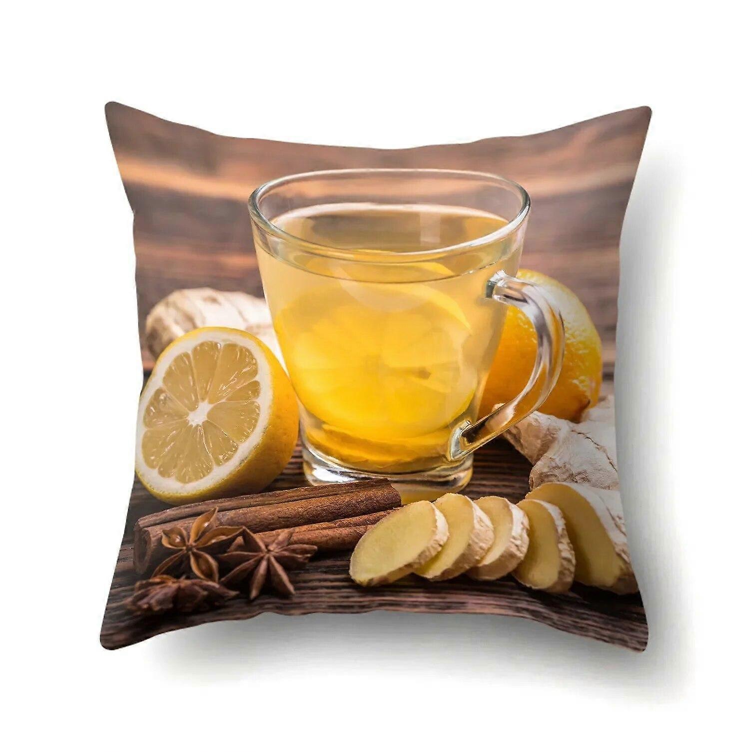 كوب شاي أسود غطاء وسادة مكتب تصميم أريكة الخصر 1820jpjcjh