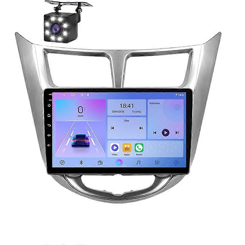 Car Multimedia For Hyundai Solaris Verna Accent 1 2010-2016 Radio Player Carplay Navigation Auto