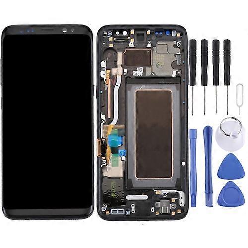 ORIG Replacement Screen Display + ORIG Touch Panel with Frame for Galaxy S8 / G950 / G950F / G950FD / G950U / G950A / G950P / G950T / G950V / G950R4 /