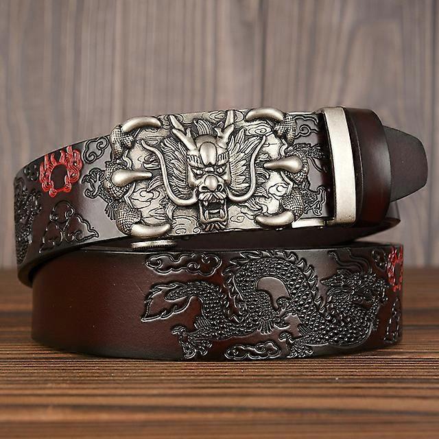 Men belt leather cowhide quality handmade men