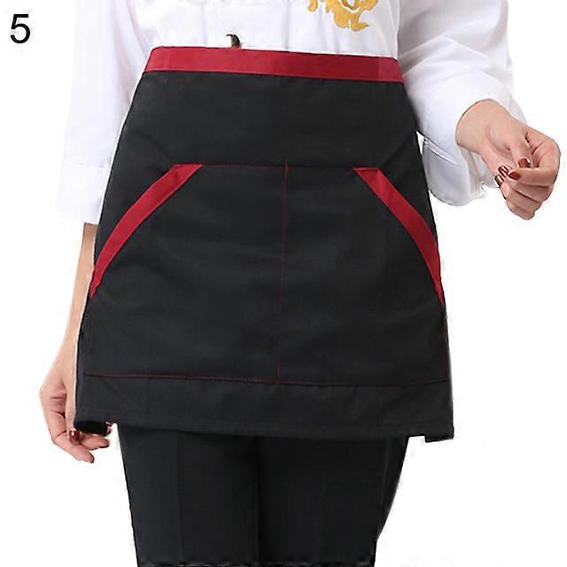 2PCS Kitchen Cooking Restaurant Bakery Waist Half Apron