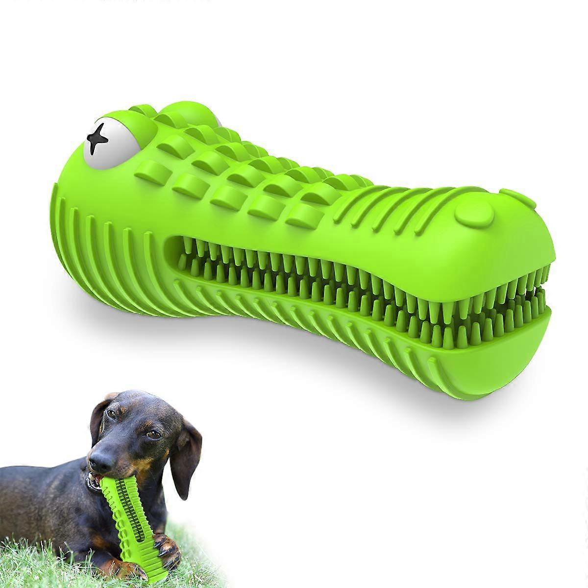Cutiful Dog Toys, Dog Chew Squeaky Toothbrush Toy Indestructible Durable for Aggressive Chewers Large Medium Breed